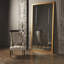 Beaumont Floor Mirror-Gold Leaf