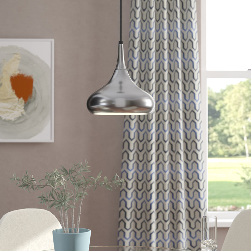 Belle Medium Pendant from Generation Lighting , Black