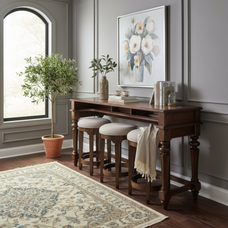 Tawona 4 Piece Console Bar Table Set