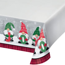 Tablecloth,Coloring Tablecloth for Kids,54x108 Giant Santa 2 Pack  Christmas