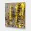 «Yellow Meets Gray Abstract Art II», peinture sur toile-59283231-59365531