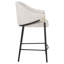 Chaise rembourrée en tissu Farlow beige-1271752431