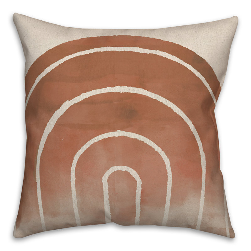Coussin Terracotta Rainbow