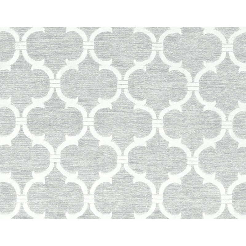 Tapis marocain en coton noué à la main brun / beige