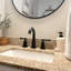 Robinet de salle de bain espacé avec ensemble de drain Lulani Aurora-86746386