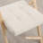 Elegantly Designed Foldable Chair With Solid Wood Frame And Button-Tufted Upholstered Backrest And Seat-487329466