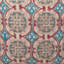 Pouf carré géométrique 16 po