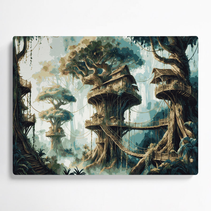 Art mural gris Sci Fi
