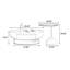 Ensemble de tables basses French Retro