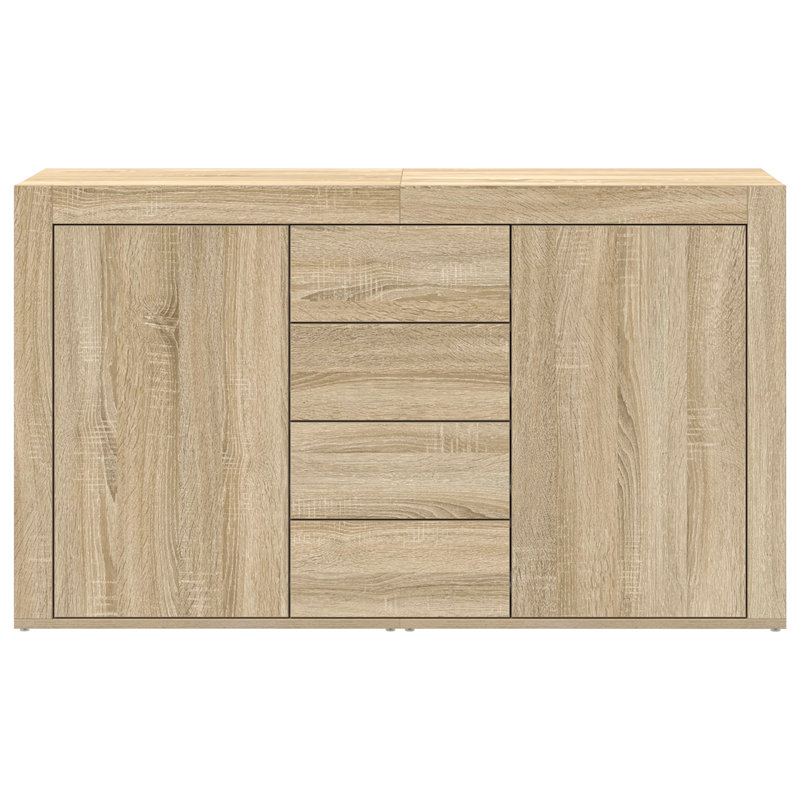 Sideboard 120 X 36 X 69 Cm Engineered Wood, Sonoma Oak