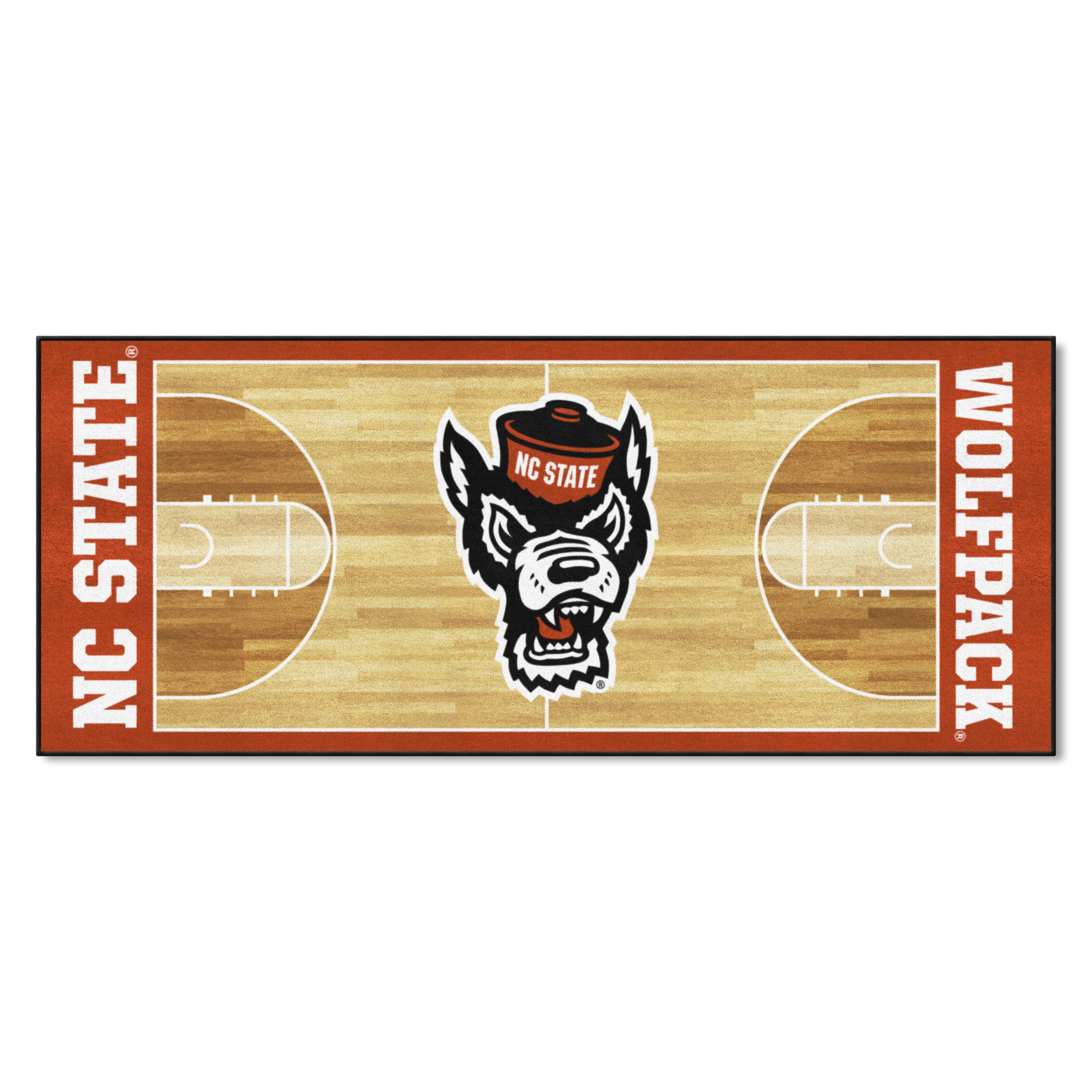 FANMATS NC State_NC State Wolfpack Court Runner Rug - 30In. X 72In ...