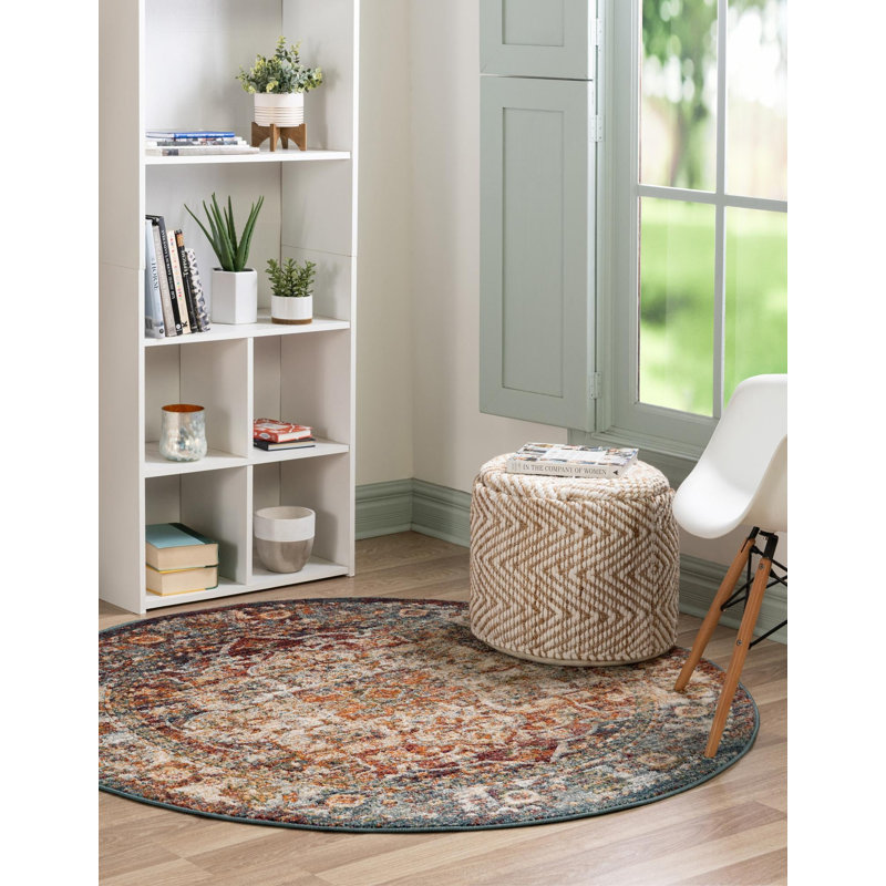 Alresford Oriental Indoor Rug, Round 3'3"