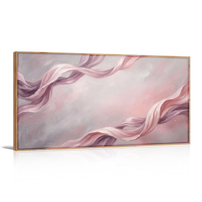 Douces vagues, art mural sur toile, ensemble de 1