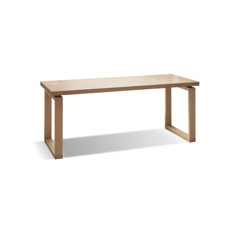 Bureau d'écriture Burlywood, H 29,53 po x l 55,12 po x P 27,56 po
