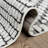 Abani Rugs Olessja Collection NOM150A Zig Zag Cream Grey Area Rug-376302678