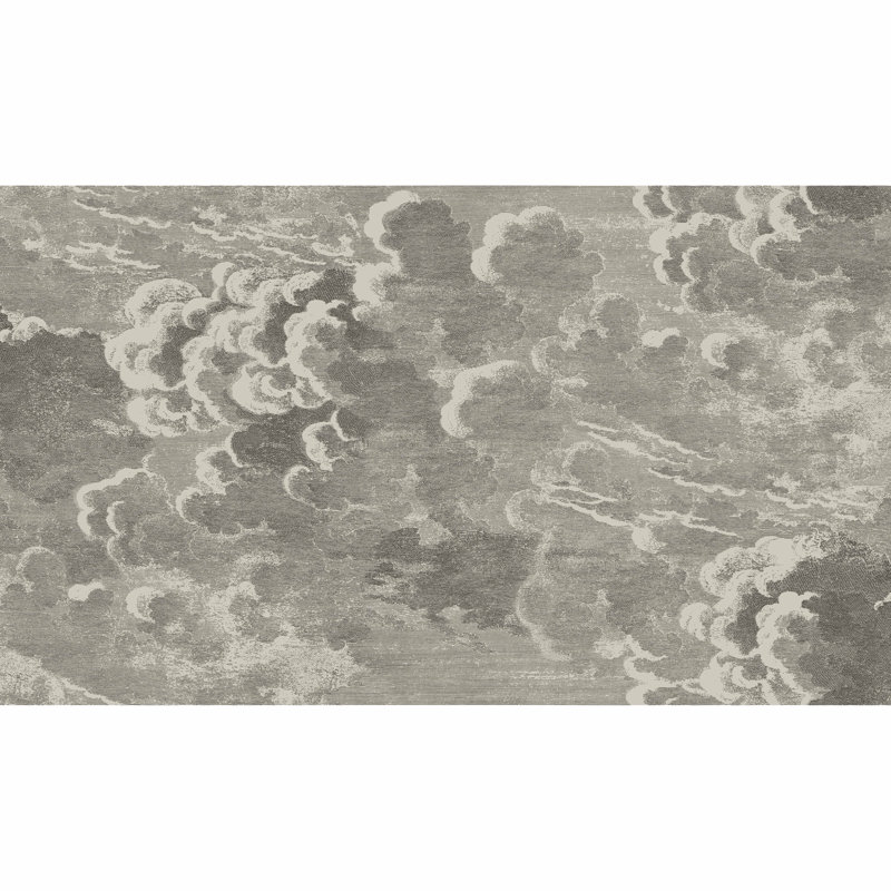 Fornasetti Senza Tempo Wallpaper Roll, Gilver/Charcoal