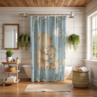 Ursine Embrace - Premium Shower Curtain 199