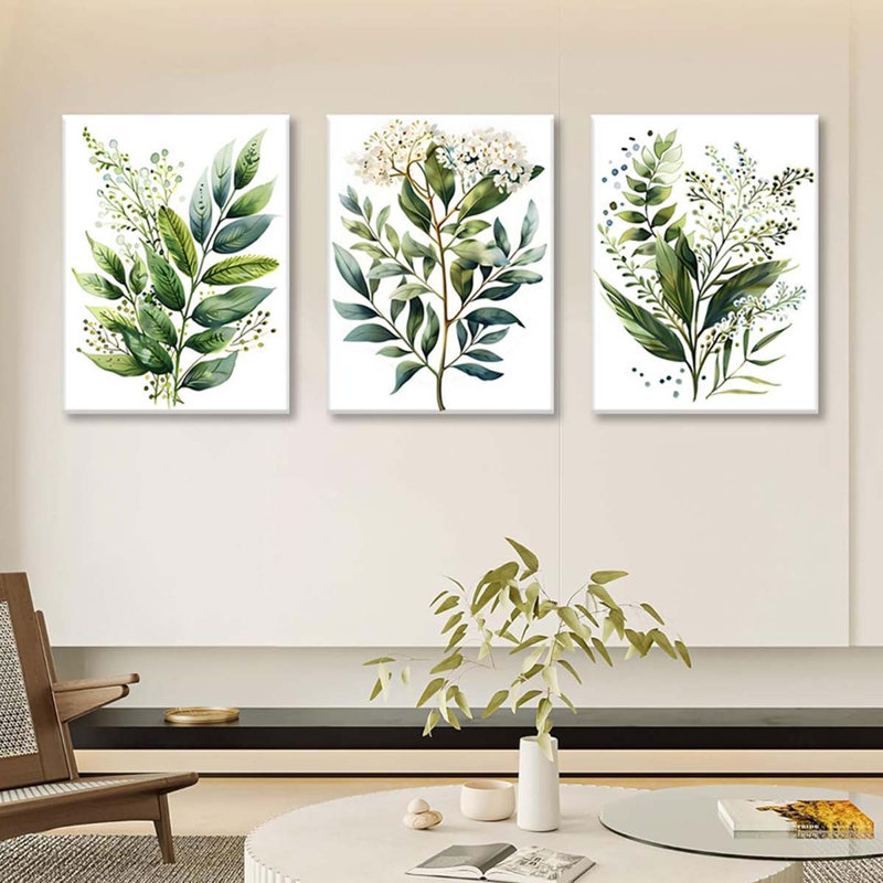 3 Piece Wrapped Canvas Print, 40 cm H x 30 cm W
