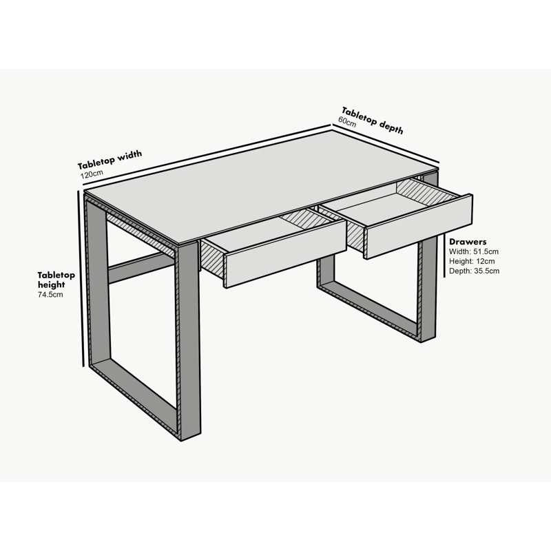 Glenna Writing Desk