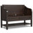 Entryway Storage Bench with Shelf