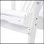 Chaise Adirondack pliable rustique en bois d'acacia pour le confort extérieur-1209252987
