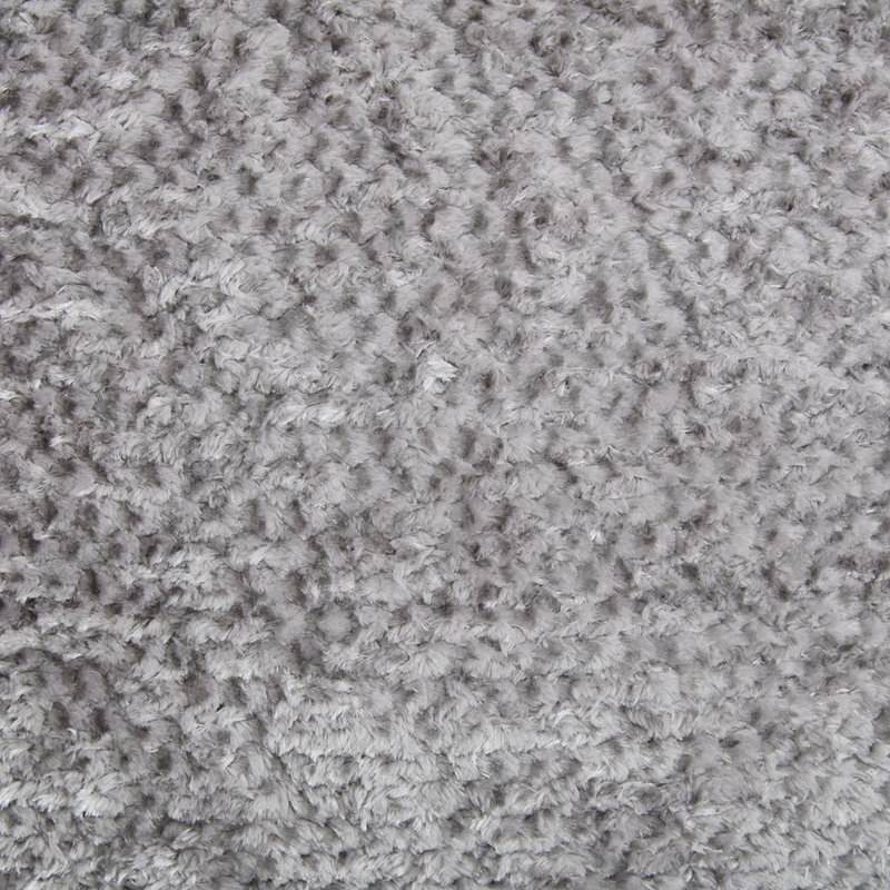 Fauteuil rond surdimensionné de 55 pouces, Gris clair