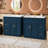 Harborbay 60 Inch Transitional Bathroom Vanity Set with Dual Resin Sinks-138217089