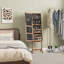 Jewellery Cabinet with LED Light for Dressing Room