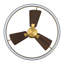 Ventilateur de plafond 28 po avec éclairage et télécommande Cessna, ventilateur à DEL moderne pour chambre à coucher, moteur à courant continu écoénergétique, Fandelier moderne-1808376398-1808376394