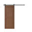 Porte de grange avec trousses de quincaillerie et surface en PVC imperméable-107328850-107328851