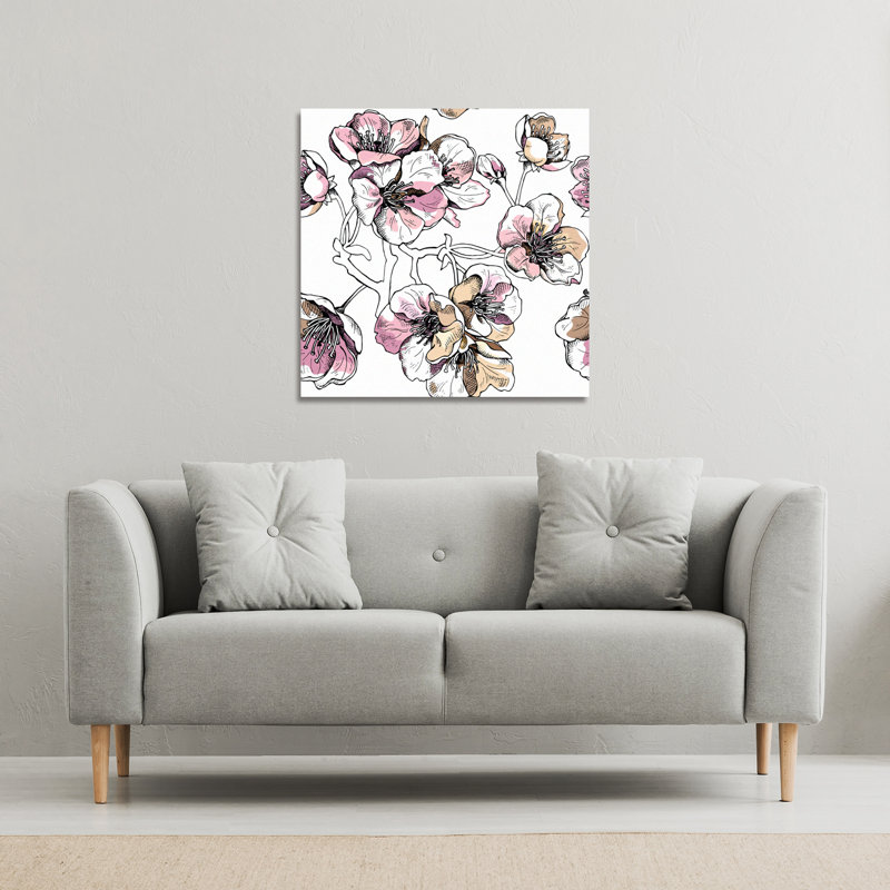 No Title by Andrew Lee - Wrapped Canvas Print