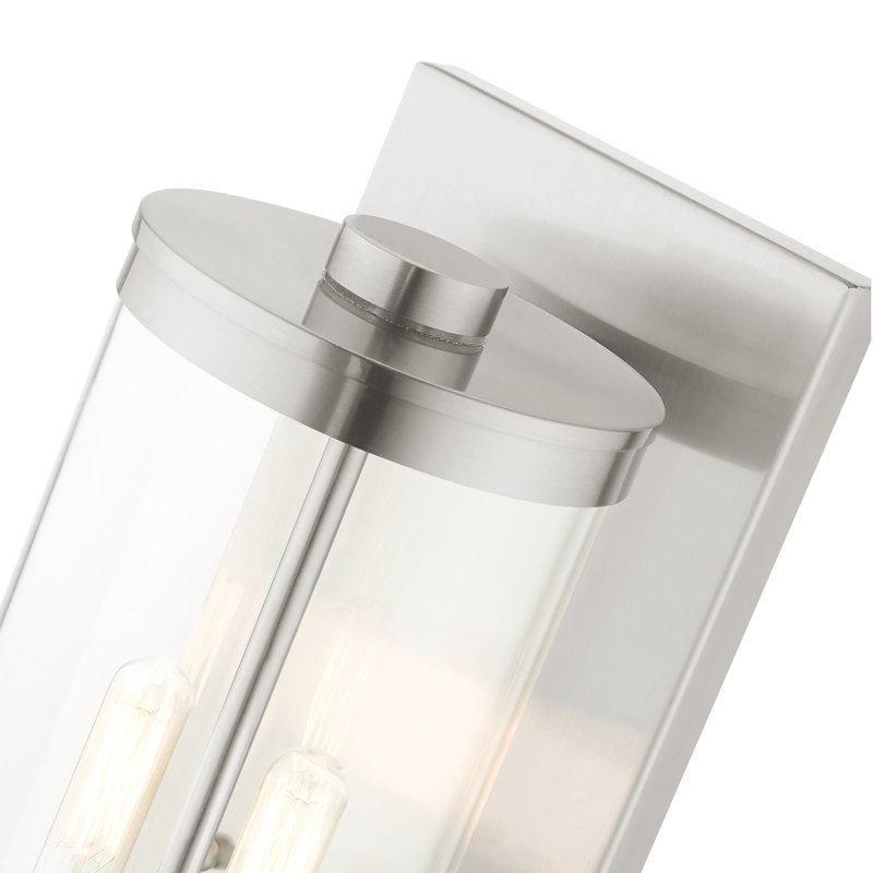 Binghamton Wall Light, Brushed Nickel