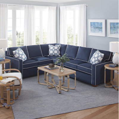 Gramercy Park 2-Piece Upholstered Sectional by Braxton Culler