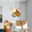 Colben Modern Colorful Glass Globe Pendant Light