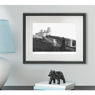 St Margaret's Bay, Low Light 1900 by Francis Frith - Single Picture Frame Print