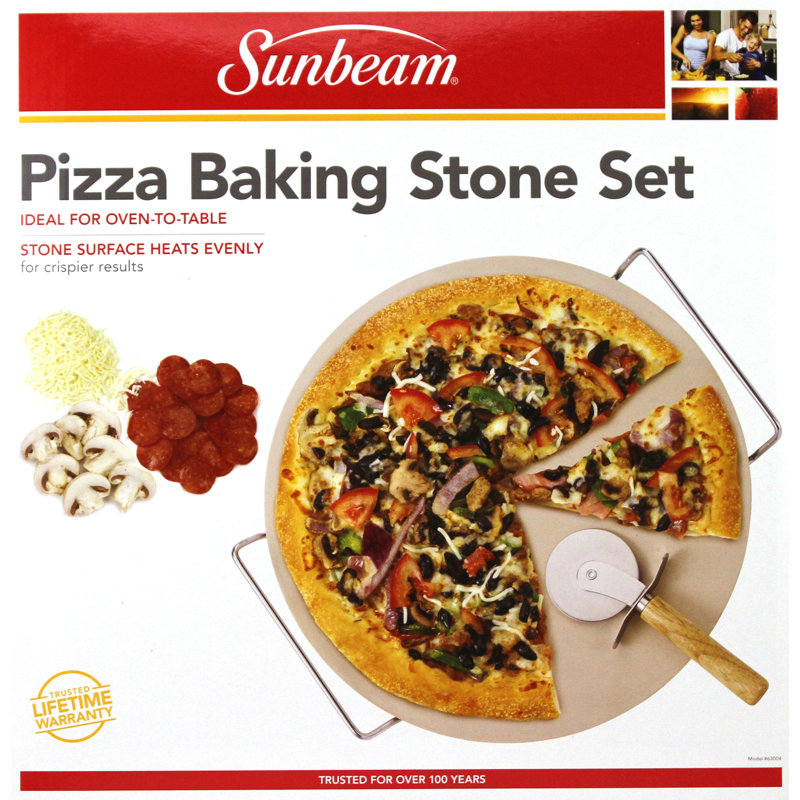 Sunbeam Clay 13'' Pizza Stone