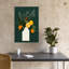 «Christmasbouquet Modern Abstract Fir Pine Fruit Winter», reproduction d'art murale-129719188