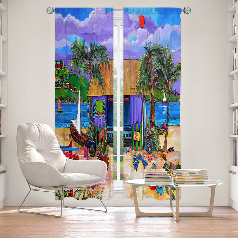 Fozie Room Darkening Curtain Pair, 20" W x 82" L