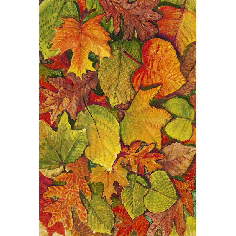 Fallen Leaves II, H 18 po x l 12 po