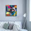  «Freeway 2» par Cheryl Warrick, art mural sur toile, 37 po x 37 po