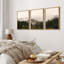 «Misty Forest Landscape Brown Mountain Nature Decor», reproduction de photo sur toile 3 pièces-90847357-119405868