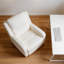1 Seater Chenille Sofa-702642157