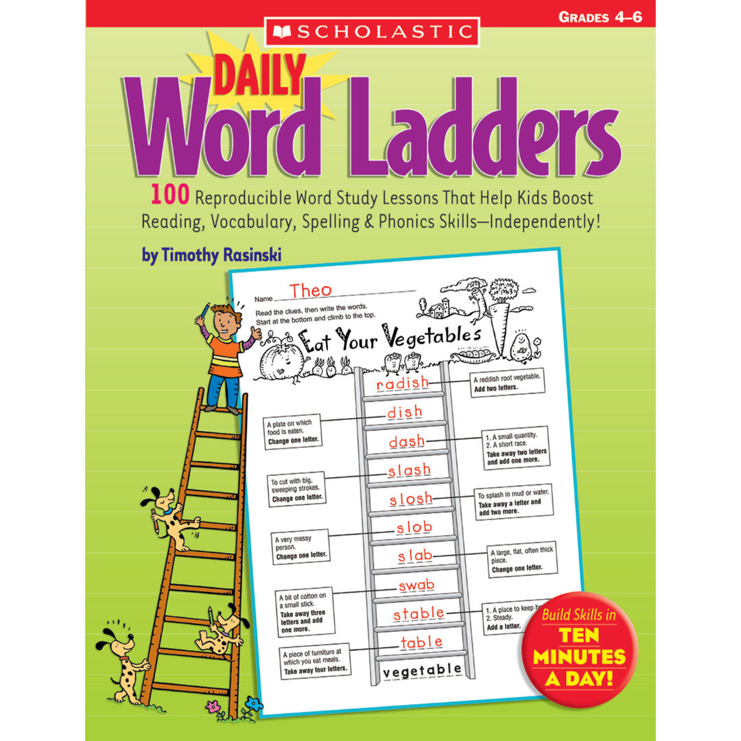 Daily Word Ladders Book Scholastic