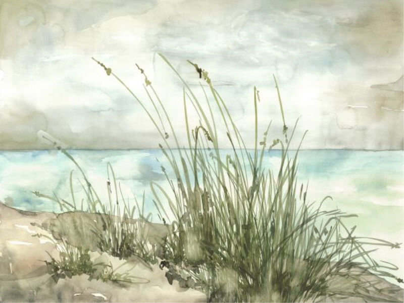 See You Again II Painting by Sara Brown, 30" H x 40" W x 1.5" D, Knife Gel