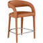 Tabouret de comptoir en simili cuir Arthur-William-73672585