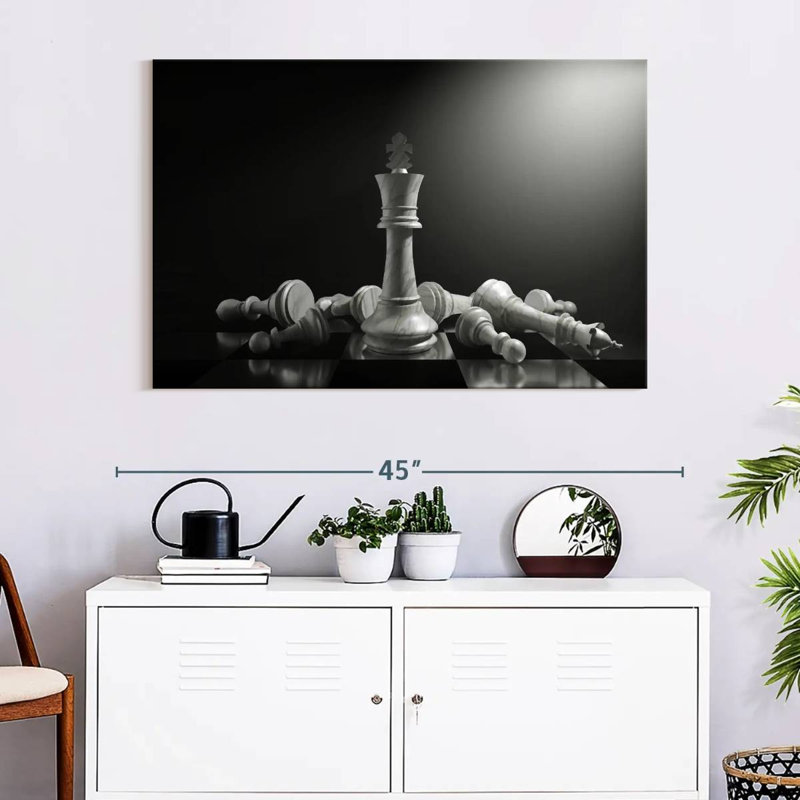 Senne King Of Chess, 30" H x 45" W