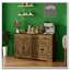 Armoire de rangement avec portes de style grange, armoire à tiroirs-1793872563