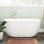 Baignoire de trempage autoportante en acrylique 61 "Boyce