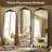 Jovitah Aluminum Arch Floor Mirror-1165743377