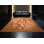 Tapis oriental doux et moelleux de style oriental Macalester - reliure brun clair